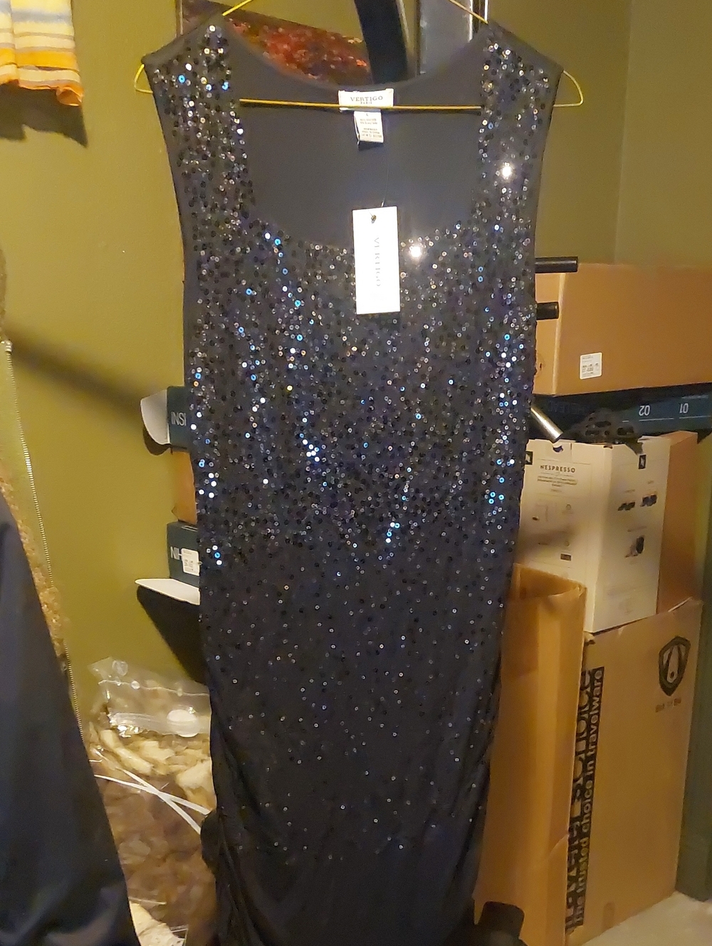Vertigo Sequin Tunic/ Dress